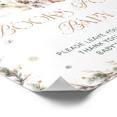 Baby's Cold Outside Polar Bear Books for Baby Poster (Ecke)