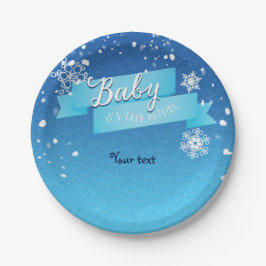 Baby's Cold Outside Shower Winter Teller