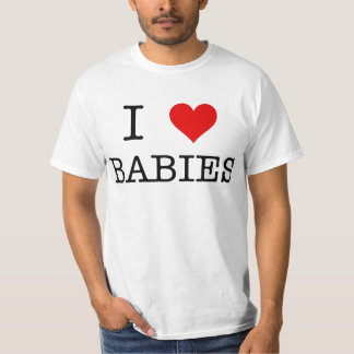 Babys des Herz-I <3 gegen die Abtreibung T-Shirt
