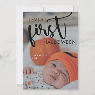 BABYS ERSTE FOTOKARTE EINLADUNG