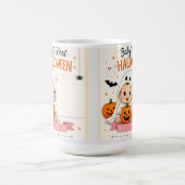Baby's erste Halloween-Party Kaffeetasse (Mittel)