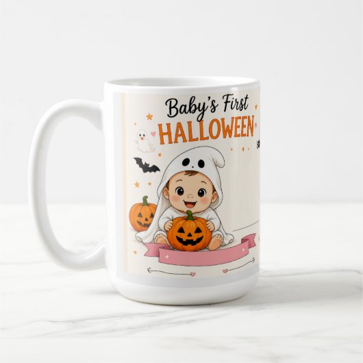 Baby's erste Halloween-Party Kaffeetasse (Links)