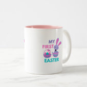 Babys Erste Ostern Kaninchenaffee Tasse (VorderseiteRechts)