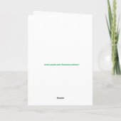 BABYS ERSTE SAINT PATRICK'S DAY CARD FEIERTAGSKARTE (Rückseite)