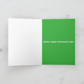 BABYS ERSTE SAINT PATRICK'S DAY CARD FEIERTAGSKARTE (Innenseite)