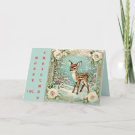 BABYS ERSTE WEIHNACHTEN DANKESKARTE