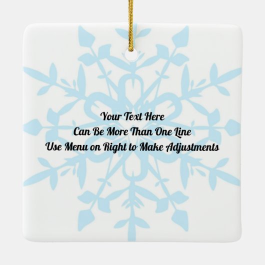 Babys Erste Weihnachten Keramikornament (Rückseite)