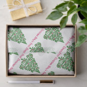 Babys Erste Weihnachten Seidenpapier (Geschenk)