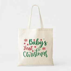 Babys erste Weihnachten Tragetasche