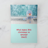 BABYS ERSTE WEIHNACHTKARTE DANKESKARTE (Innenseite)