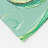 Babys erste Weihnachtsdecke Fleecedecke (Ecke)