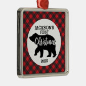 Babys Erste Weihnachtsfeier Keramik Ornament Aus Metall (Rechts)