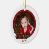 Babys Erste Weihnachtsschmuck traditionelle Blume (Rechts)