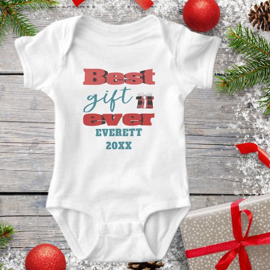 Babys Erste Weihnachtszeit Individuelle Name Baby Strampler