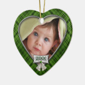 Babys erster Foto-Rahmen Keramikornament (Links)