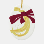 Babys erster Haarschnitt Keramikornament (Vorne)