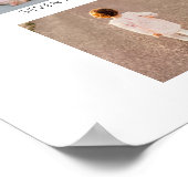 Babys erstes Jahr FotoCollage Poster (Ecke)