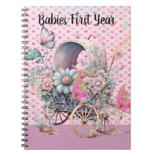 Babys Erstes Jahr Notizbuch Notizblock