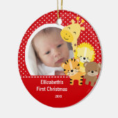 Babys erstes keramik ornament (Links)