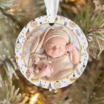 Babys erstes Niedliches Weihnachten Modernes Elega