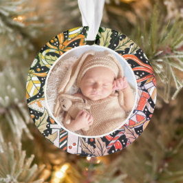 Babys erstes Niedliches Weihnachten Modernes Elega Ornament