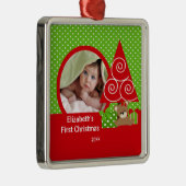 Babys erstes ornament aus metall (Rechts)