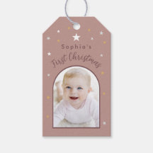 Baby's erstes Weihnachten Benutzerdefiniertes Foto