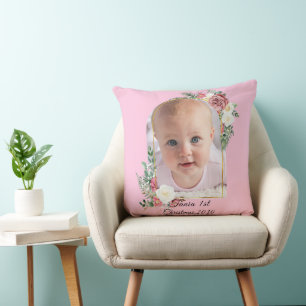 Baby's erstes Weihnachten Neugeborenen-Feiertags-A Kissen