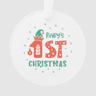 Baby's erstes Weihnachten  Ornament