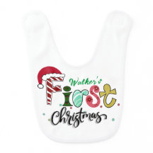 Baby's erstes Weihnachtsbib