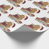 Babys erstes Weihnachtspapier Geschenkpapier (Ecke)