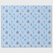 Baby's erstes Weihnachtswunder! Geschenkpapier (Flach)