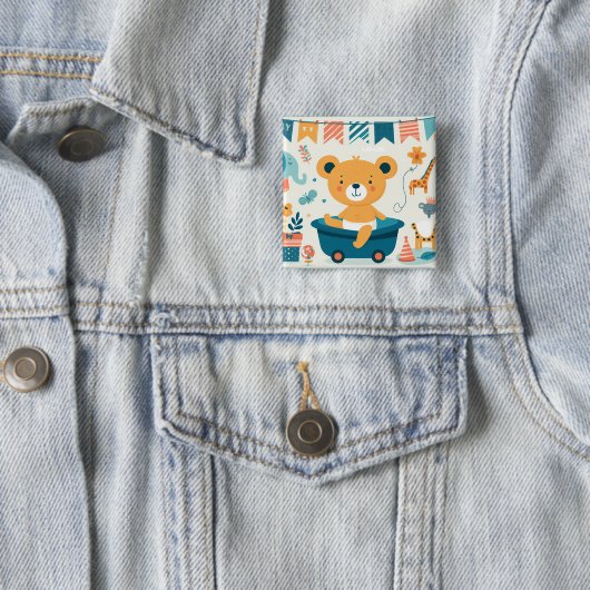 Baby's First Bath Button (Beispiel)