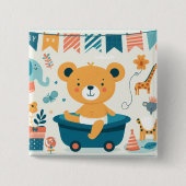 Baby's First Bath Button (Vorderseite)