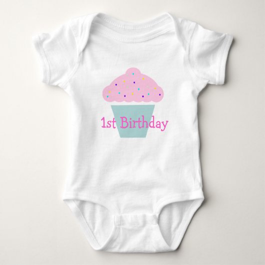 Baby's First Birthday Baby Strampler (Vorderseite)