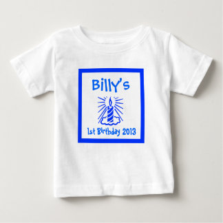 Baby's first Birthday, baby's 1st Baby T-shirt