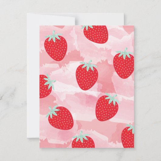 Baby's First Birthday Invitation Einladung (Rückseite)