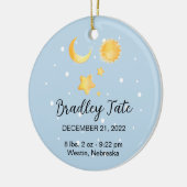 Baby's First Christamas Keramik Ornament (Links)