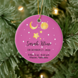 Baby's First Christamas Keramik Ornament