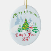 Baby's First Christmas 2010 Ornament (Rechts)