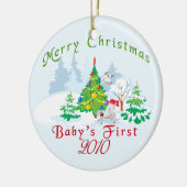 Baby's First Christmas 2010 Ornament (Links)