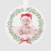 Baby's First Christmas Acrylic Ornament 2024 (Vorderseite)