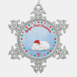 -Baby's First Christmas -Baby Hippo Ornament