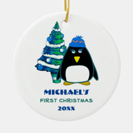 Baby's First Christmas Custom Weihnachten Keramikornament