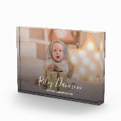 Baby's First Christmas Fotoblock (Rechts)