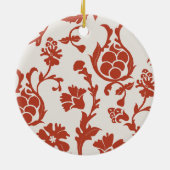 Baby's First Christmas Individuelle Name Keramik Ornament (Hinten)