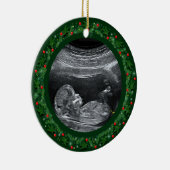 Baby's First Christmas Keramik Ornament (Rechts)