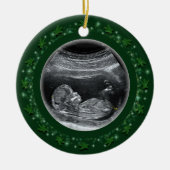 Baby's First Christmas Keramik Ornament (Vorne)