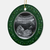 Baby's First Christmas Keramik Ornament (Links)