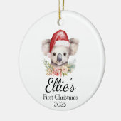 Baby's First Christmas Koala Ornament (Links)